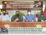 GNB incautó en Barinas 154 kg de cocaína ocultos en bultos de harina de trigo