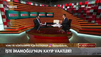 Osman Gökçek tek tek sıraladı! İşte İmamoğlu'nun gerçekleşmeyen vaatleri!