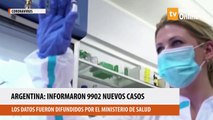 Argentina: informaron 9902 nuevos casos