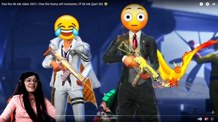 Free Fire Tik Tok Video || You Can'T Stop To Laugh | Reaction On Free Fire #Part2 | Garena Free Fire
