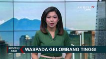 Gelombang Tinggi Akibat Cuaca Ekstrem di Perairan Sikka, Dermaga Ferry Terancam Roboh!