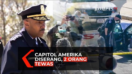 Capitol Amerika Serikat Diserang, 2 Orang Tewas Termasuk Petugas Keamanan
