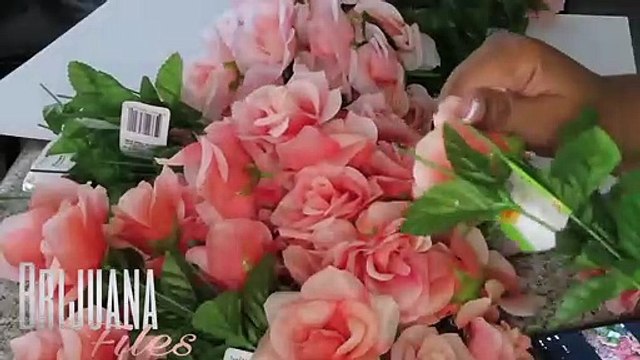 Diy Dollar Tree Flower Wall| Floral Wall Home Decor || Brijuanafiles