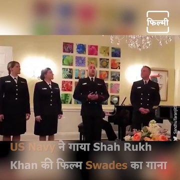 Watch: US Navy Band Members Sing Hindi Song Yeh Jo Des Hai Tera From Movie Swades