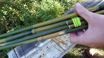 Making A Removable Bamboo Bow | Bow And Arrow #057