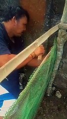 Gawa muna ng kulungan ng mga kapatid kong manok hahaha