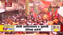 Battle Of Bengal : CM Yogi Adityanath holds mega roadshow in Howrah
