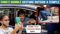 Sonu Sood's Sweet Gesture Towards Fans, 'Chalo Ghar Lekar Chalta Hoon' | Clicks Selfie With Fans