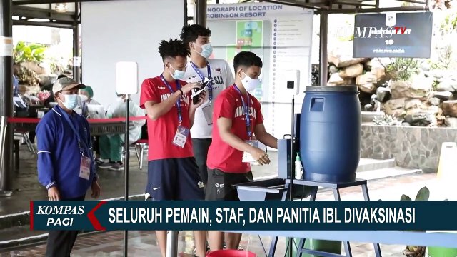 310 Dosis Vaksin Covid-19 Tahap Kedua Diberikan Kepada Pemain, Staf dan Panitia IBL