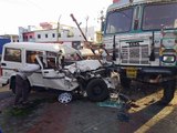 शाजापुर: ट्रक-जीप की टक्कर, एक की मौत