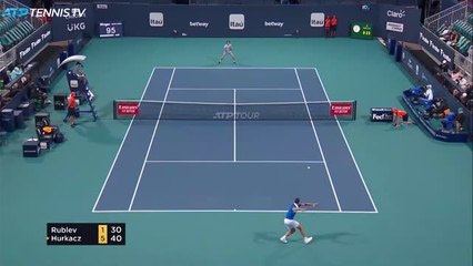Miami - Hurkacz domine Rublev et file en finale