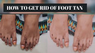 HOW TO REMOVE TAN FROM FEET, TOE WITH THIS SINGLE STEP||NO PEDICURE ||100%EFFECTIVE||TRIM NAILS p2