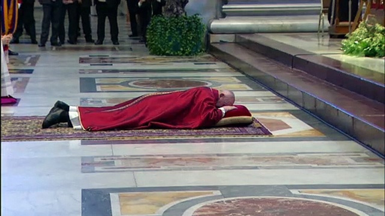 Papst vor leerem Petersplatz, Prozessionen in Jerusalem
