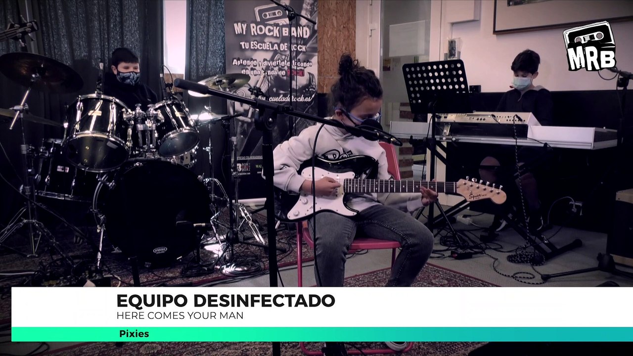 EQUIPO DESINFECTADO Here comes your man