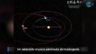 Un asteroide cruza la península de madrugada