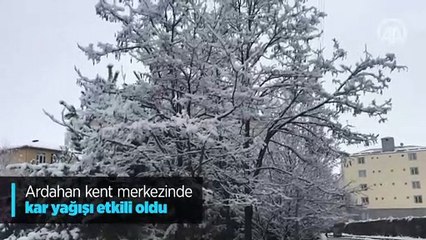 Kar yağışı etkili oldu