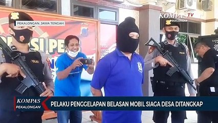 Pelaku Penggelapan Belasan Mobil Siaga Desa Ditangkap