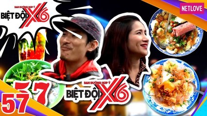 Biệt Đội X6 - Tập 57: Dàn sao Việt 'lạc trôi' giữa rừng đồ ăn chợ Bến Thành