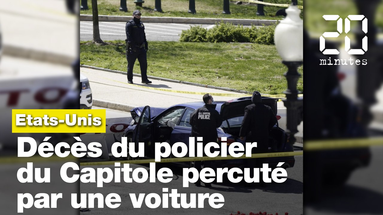 Etats-Unis : Un policier du Capitole percuté par une voiture est décédé