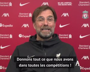 30e j. - Klopp : "Ne plus laisser échapper de points"