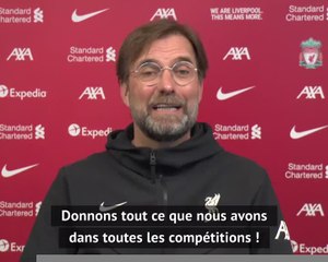 30e j. - Klopp : "Ne plus laisser échapper de points"