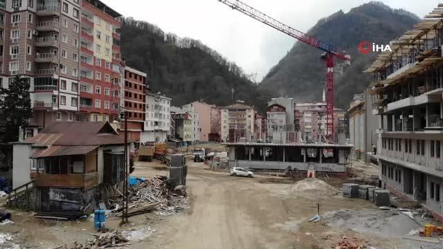 Tıpkı Dereli gibi yeniden imar ediliyor... Doğankent'te afetzedeler için yapılan konutlar bitmek üzere