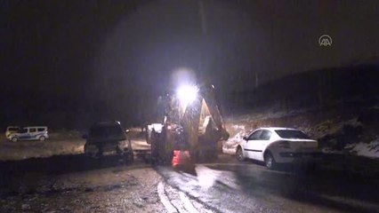 Dağlık alanda mahsur kalan kişi kurtarıldı