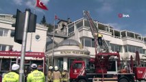 Sarıyer’de polis evinde korkutan yangın: Vatandaşlar tahliye edildi