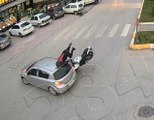 Son dakika haber: Tokat'ta feci motosiklet kazası kameralara yansıdı