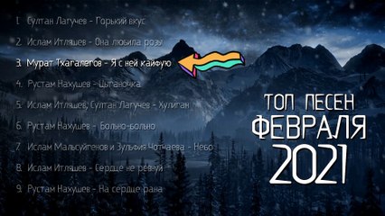 ТОП ПЕСЕН ФЕВРАЛЯ 2021