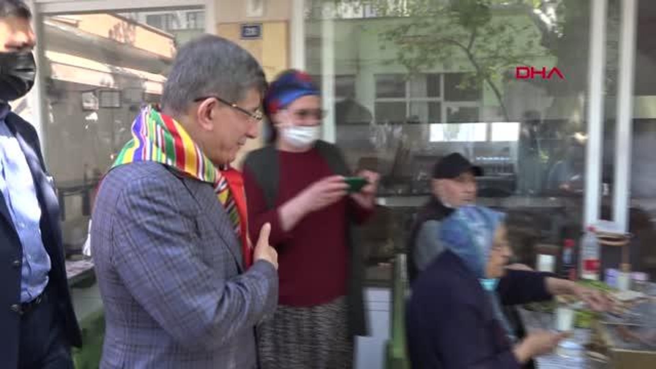 ADANA Gelecek Partisi Genel Başkanı Ahmet Davutoğlu, Adana'da