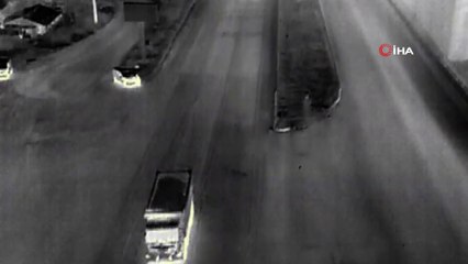 Uyuşturucu tacirleri drone ile saniye saniye takip edildi