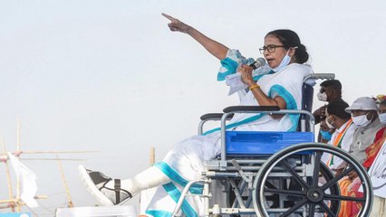 Mamata Banerjee forced to crank up Hindutva politics?