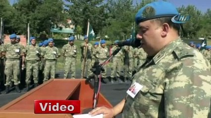 Şehit anne ve bebeğine tören düzenlendi