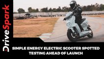 Simple Energy Electric Scooter Spotted Testing Ahead Of Launch