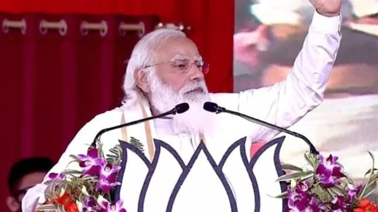 We are here to protect women from human trafficking: PM Modi in Bengal's South 24 Parganas