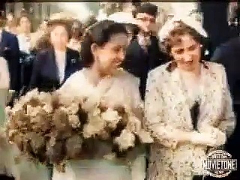 Pakistan Başbakanı Türkiye'de Adnan Menderes ile 1954 (Renkli) / Prime Minister of Pakistan in Turkey with Adnan Menderes 1954 (Colorized)