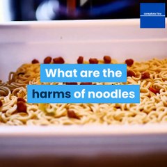 Understanding the Potential Harms of Noodles