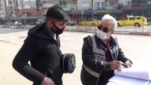 Ticareti taksi yolculuğu polis noktasında son buldu.. 8'inci kez kısıtlamaları ihlal etmekten ceza yedi