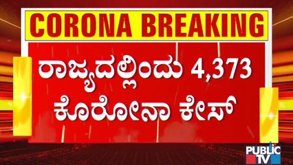 Karnataka Reports 4373 COVID-19 Cases Today