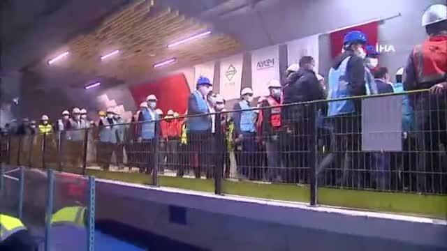 Bakan Karaismailoğlu, Sabiha Gökçen Havalimanı Metro Projesi'nin ilk ray kaynak törenine katıldı