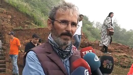 Ordu'da 2 bin 100 yıllık üç heykel bulundu