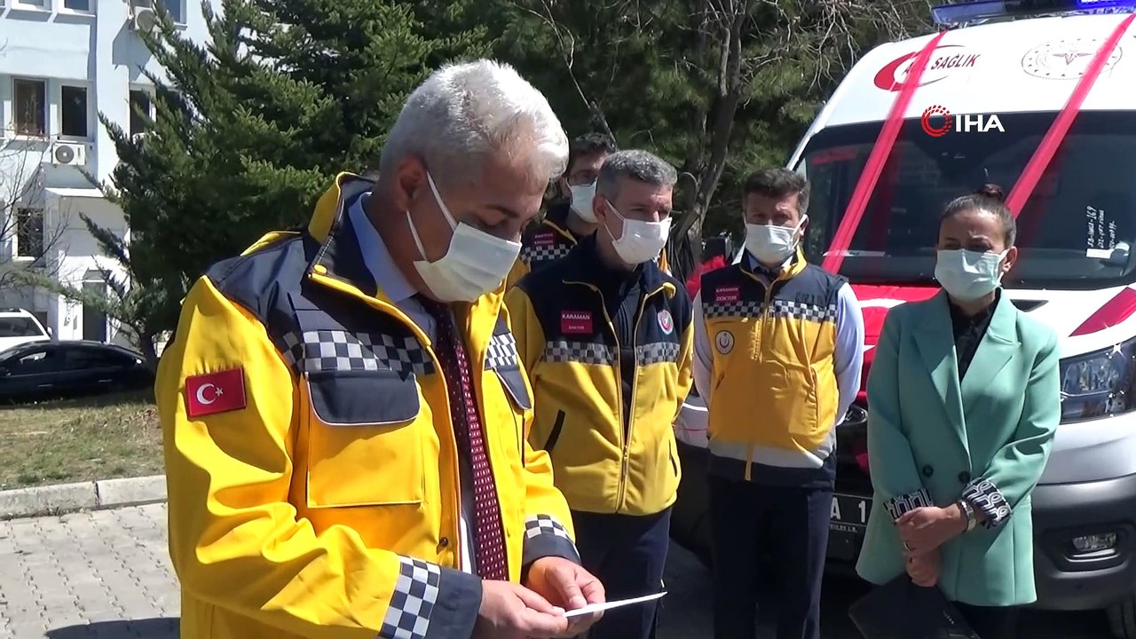 Sağlık Bakanlığından Karaman’a ambulans desteği