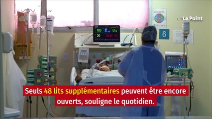 Covid-19 : les capacités régionales de réanimation en France