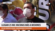Llegan 25 mil vacunas más a Misiones