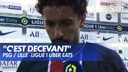 La réaction de Marquinhos après PSG / Lille
