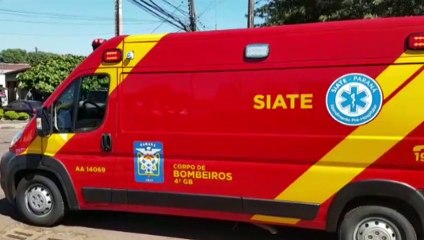 Duas pessoas ficam feridas em acidente entre motocicleta e Jeep no Bairro Neva