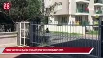 Kadın yere yatırdığı şahsı 'paramı ver' diyerek darp etti