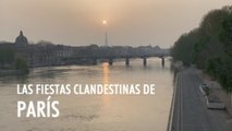 Los jóvenes de París se las ingenian para divertirse en fiestas clandestinas