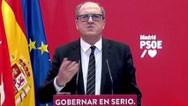 Gabilondo pide huir de extremismos y PP acusa a PSOE de 
